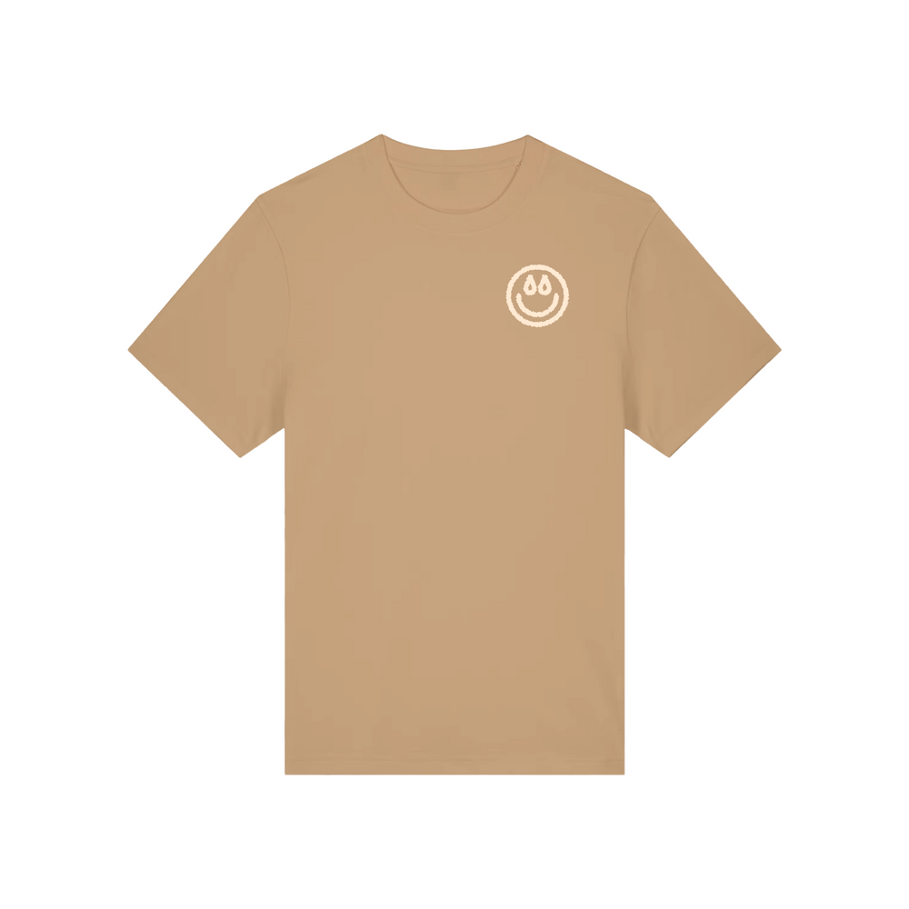 Fairtrade T-Shirt Better Together Latte Smiley Siebdruck Playground Coffee Kaffeeroesterei Hamburg St.Pauli 