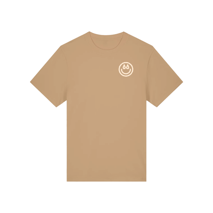 Fairtrade T-Shirt Better Together Latte Smiley Siebdruck Playground Coffee Kaffeeroesterei Hamburg St.Pauli 